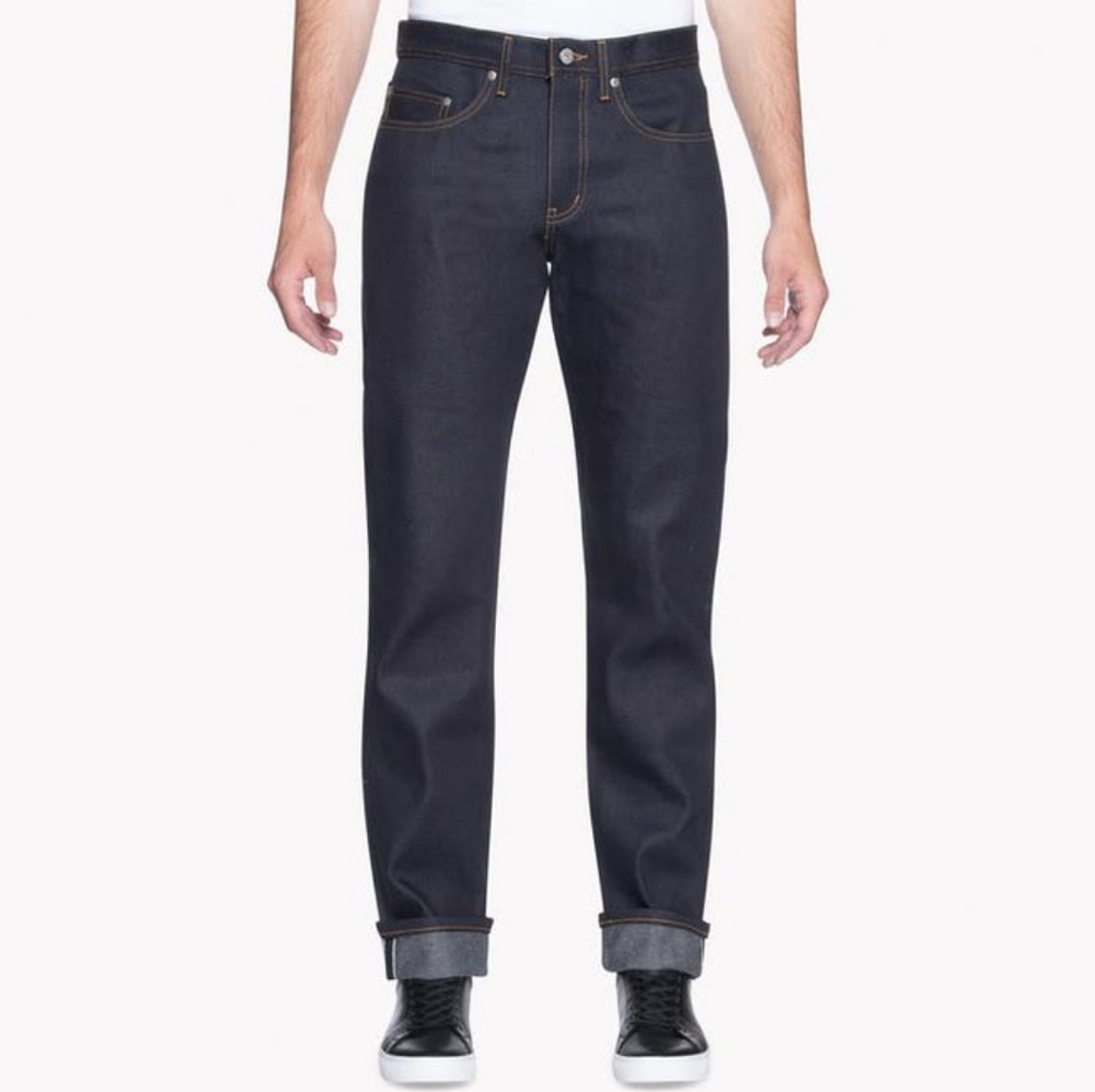 Naked & famous Japanese selvedge denim